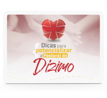 Confira este material que preparamos para ajudar a sua paróquia a dinamizar a Pastoral do Dízimo e buscar mais arrecadações e resultados. Mãos à obra!